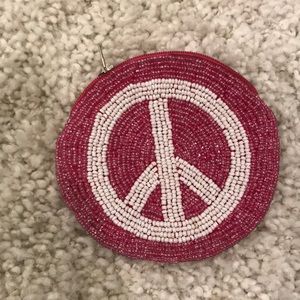 Beaded coin purse